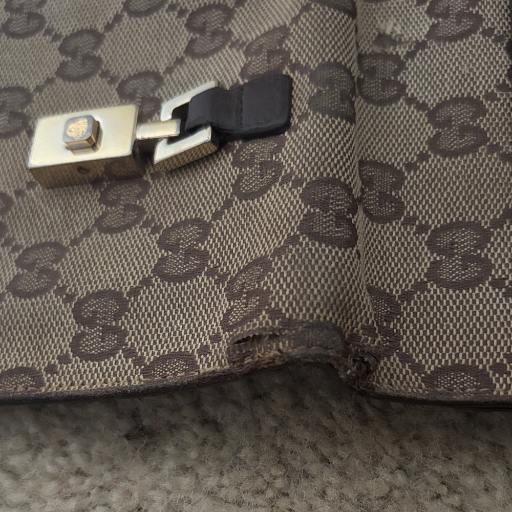 Gucci Monogram Brown Wallet - Picture 4 of 7